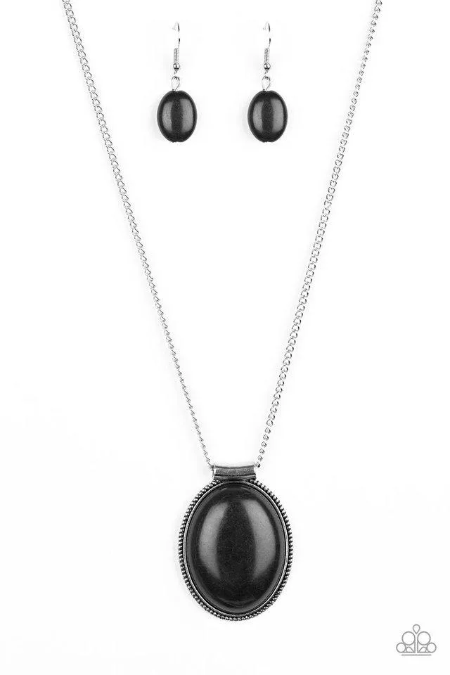 Paparazzi Necklace ~ Southwest Showdown - Black