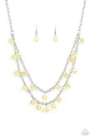 Paparazzi Necklace ~ Super Supernova - Yellow