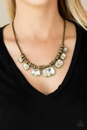 Paparazzi Necklace ~ Urban Extravagance - Brass