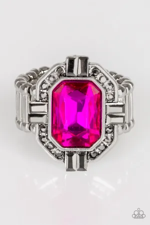 Paparazzi Outta My Way! - Pink Gem Ring