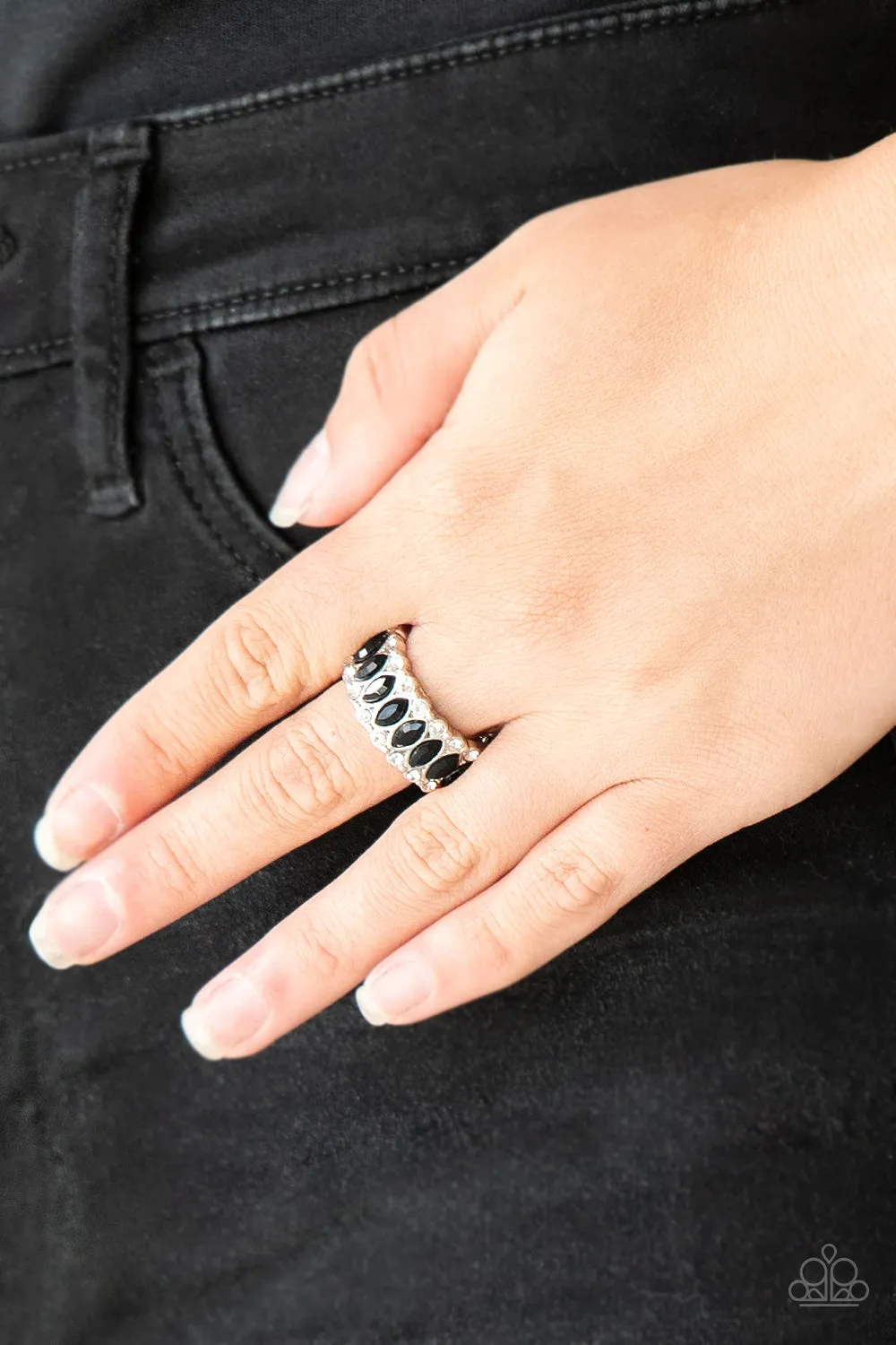 Paparazzi Radical Riches Black Ring