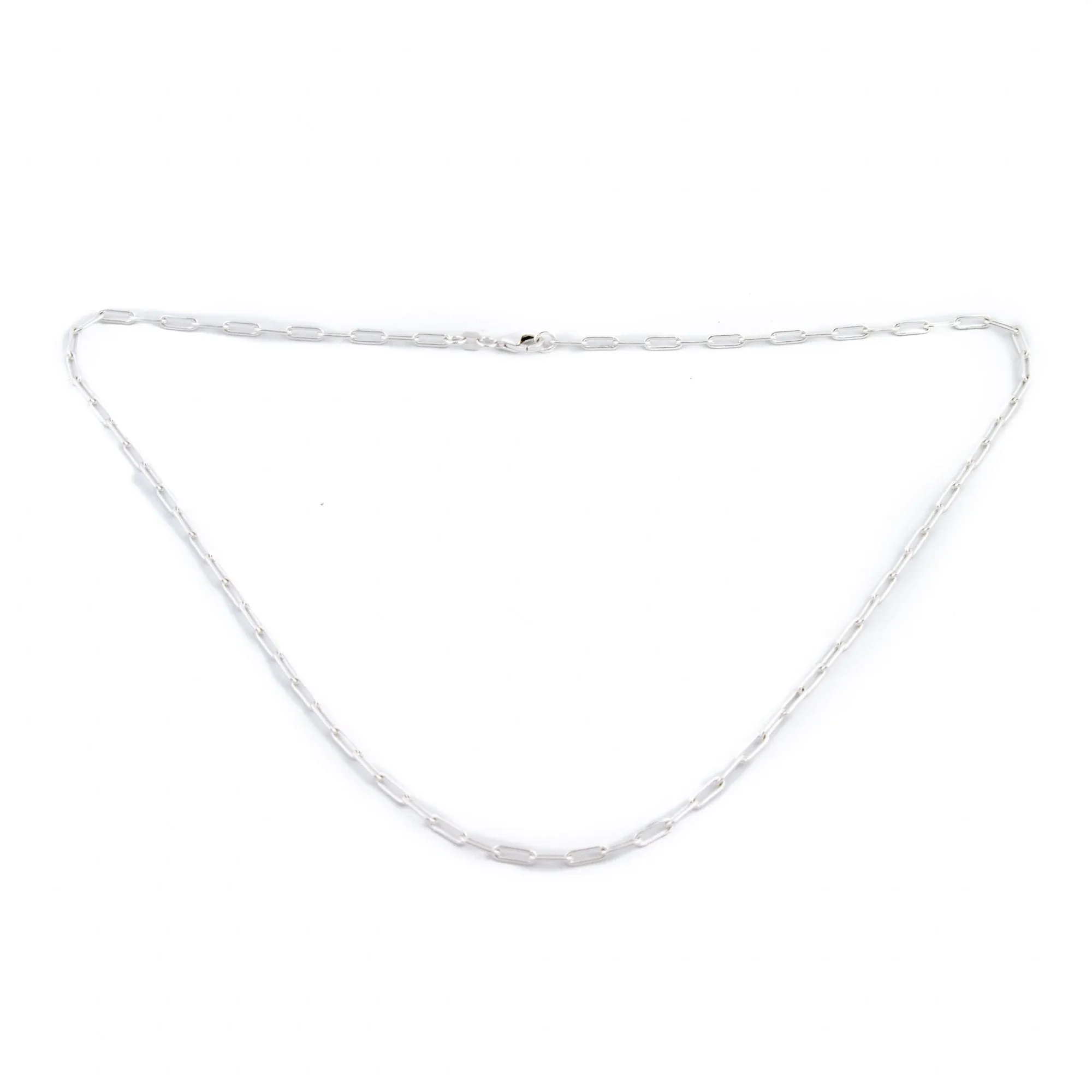 Petite Paperclip Chain Necklace