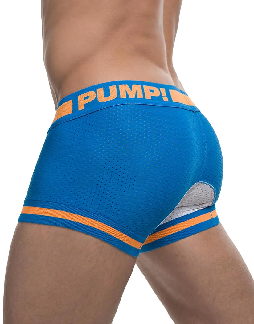 PUMP! Men's Touchdown Low Rise Mesh Cruise Boxer Blue 11055