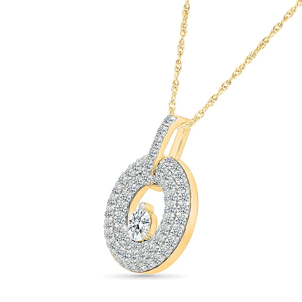 Round 'Bout the Clock Pendant