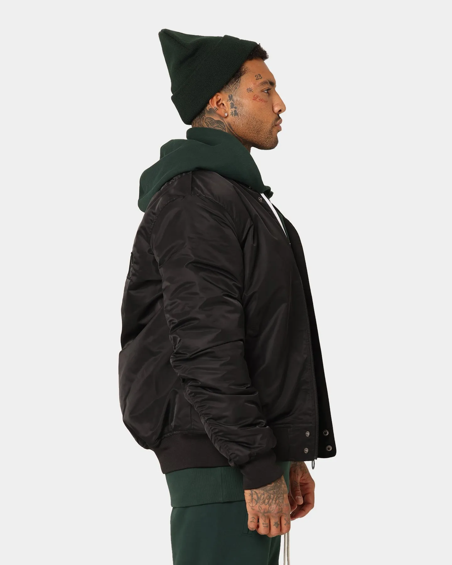 Saint Morta Annex Bomber Jacket Black