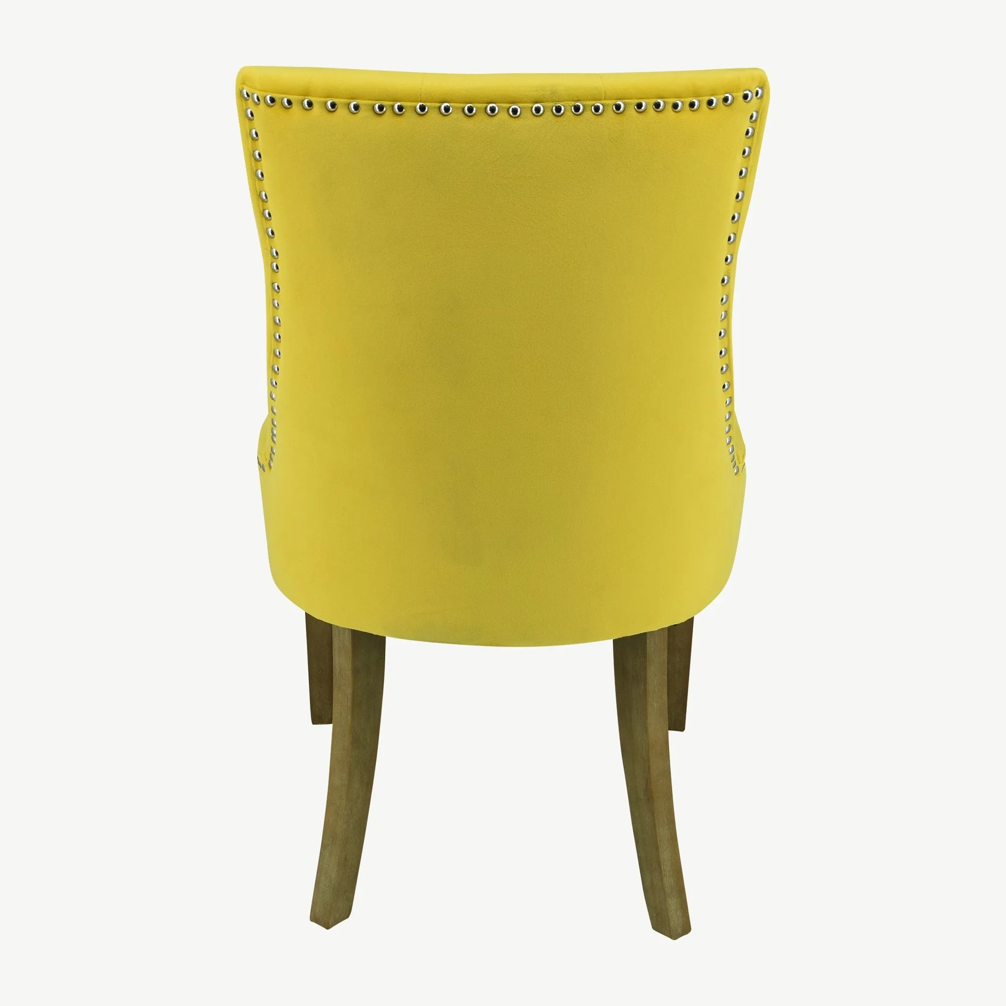 Sandy Dining Chairs Gold Velvet