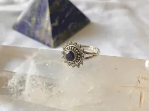 Semi-precious Sapphire Evanora Ring