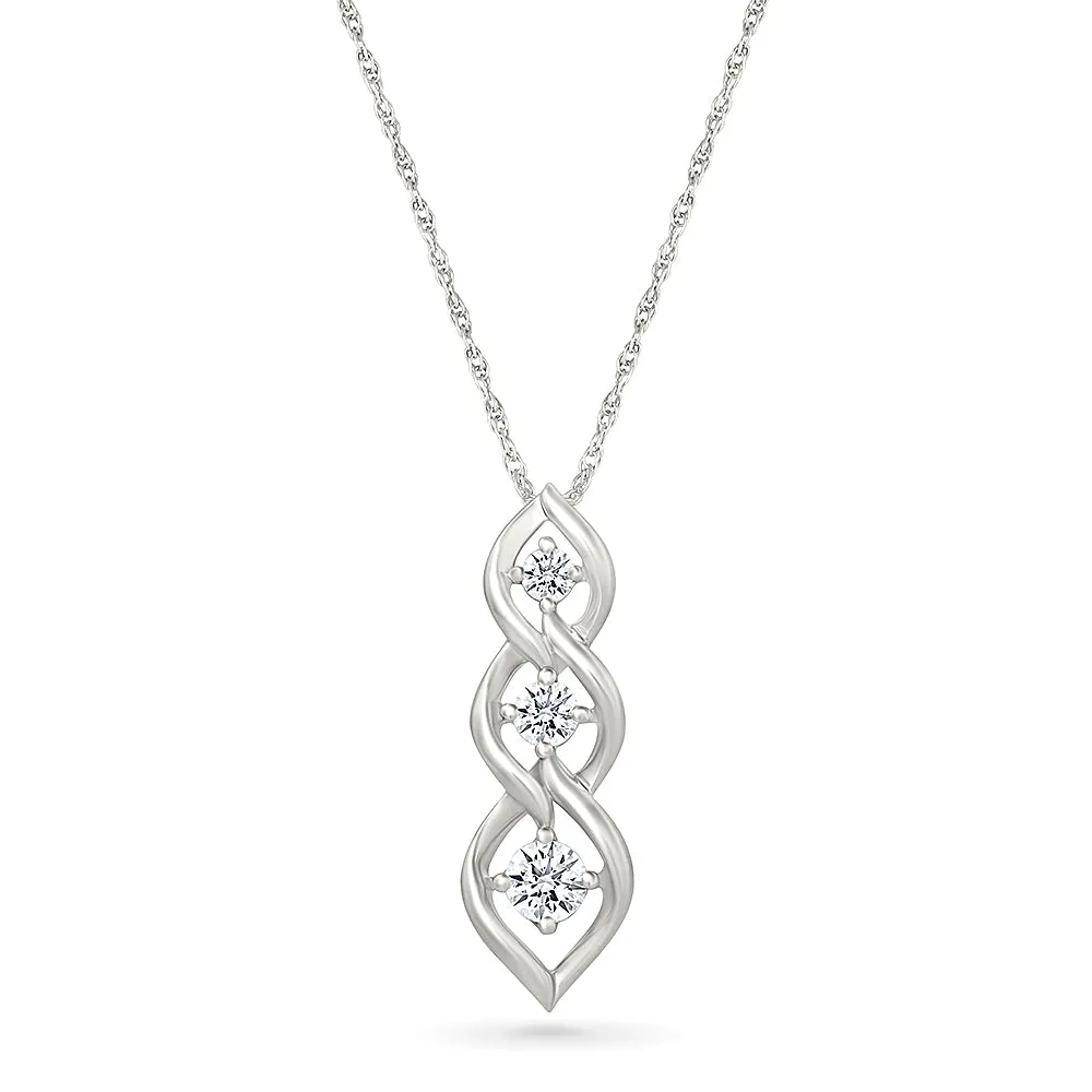 Sinceritatem Gold & Diamond Pendant