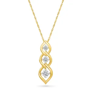 Sinceritatem Gold & Diamond Pendant