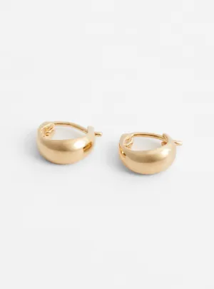 Small Hoops Gold Plated