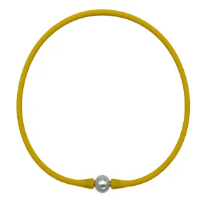 SN-2649 SILICONE NECKLACE YELLOW