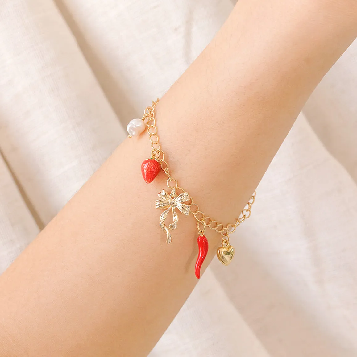 Sugar & Spice Charm Bracelet