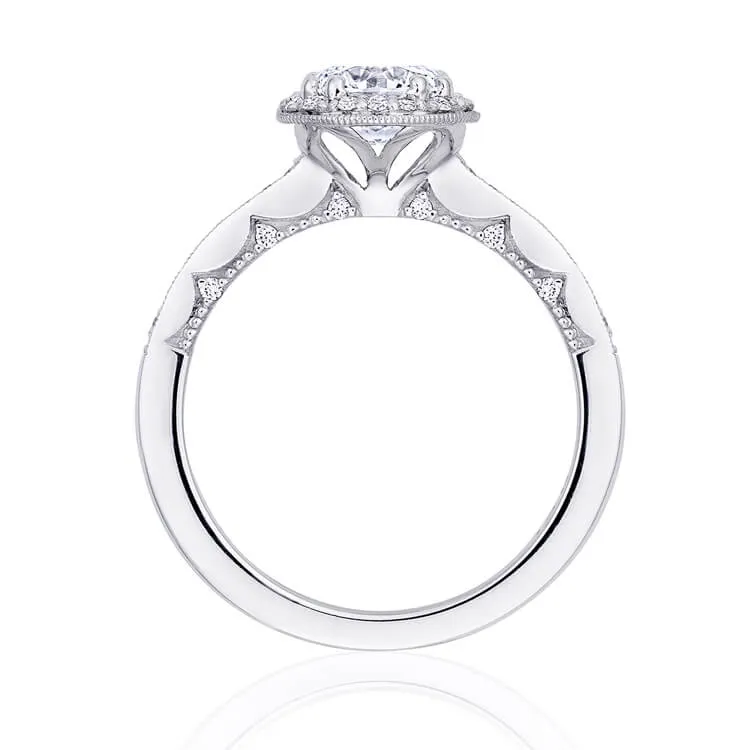 Tacori Round Bloom Engagement Ring P103RD65FW