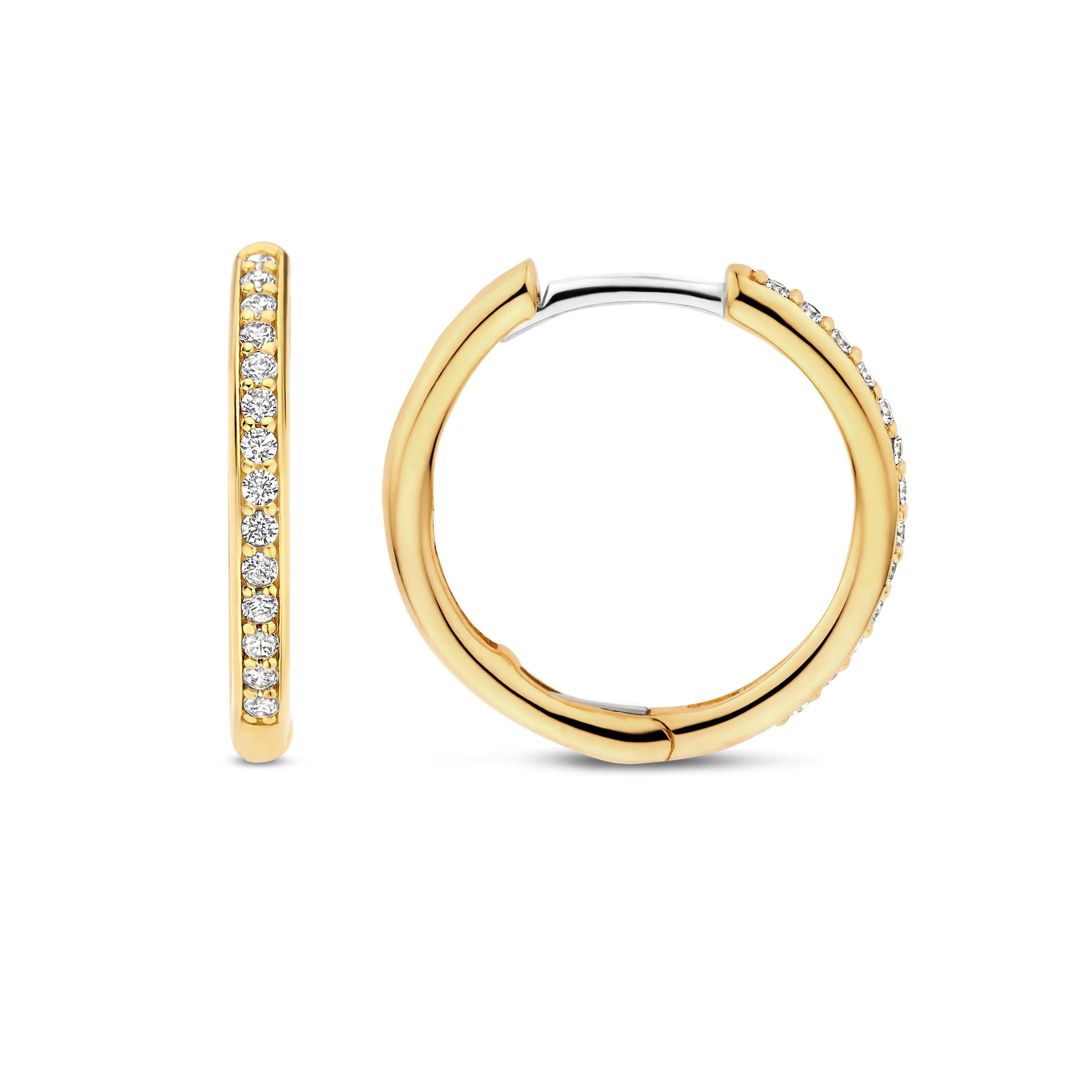 TI SENTO Medium Hoops - 7959ZY