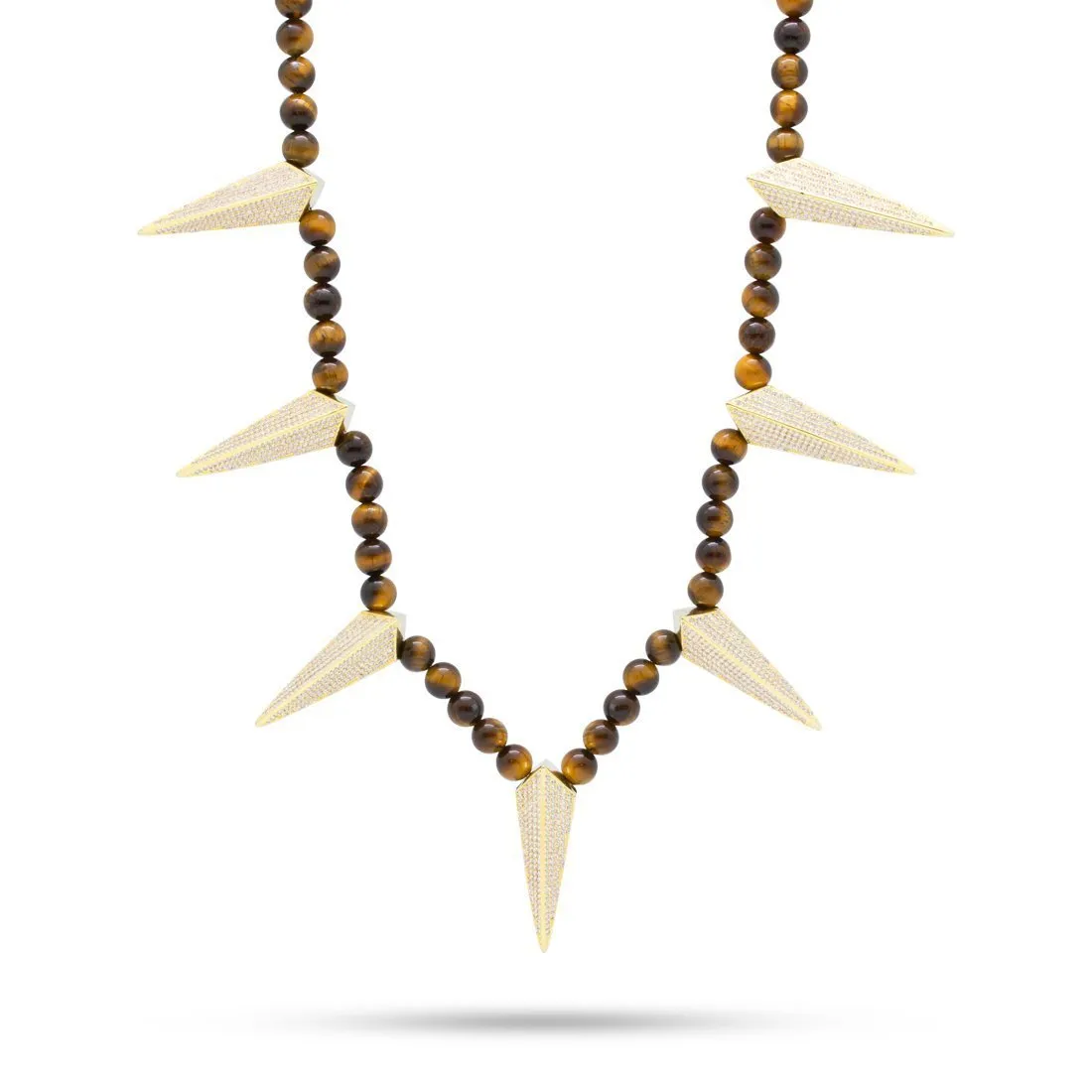 Tiger-Eye Wakanda Inspired Necklace