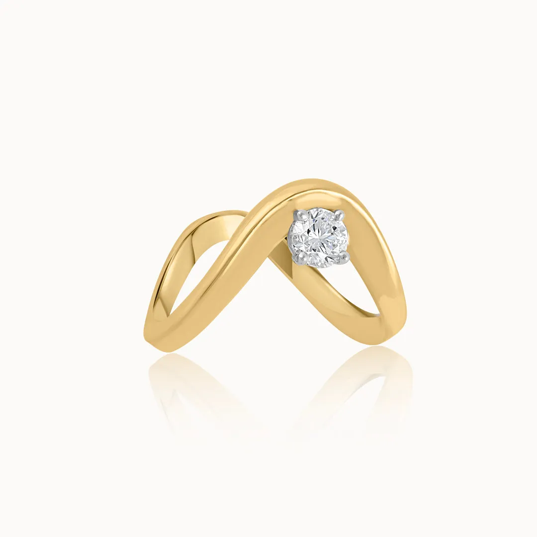 Vanki Solitaire Diamond Ring