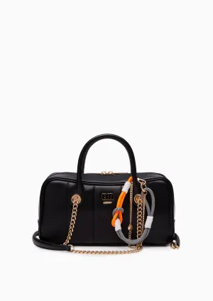 Vitoria M Top Handle Bag Black