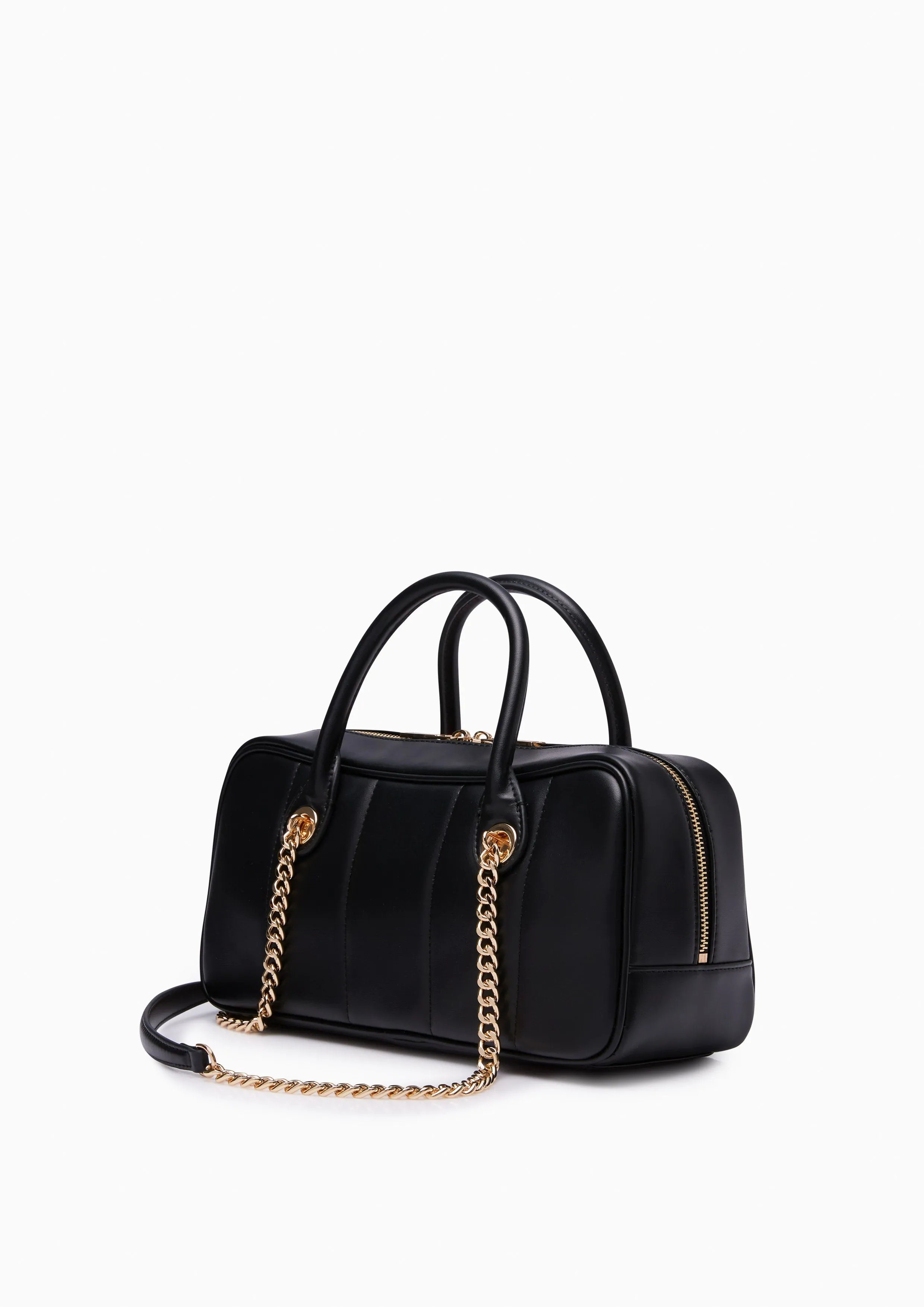 Vitoria M Top Handle Bag Black