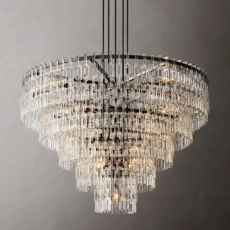 Yukar Tiered Round Chandelier