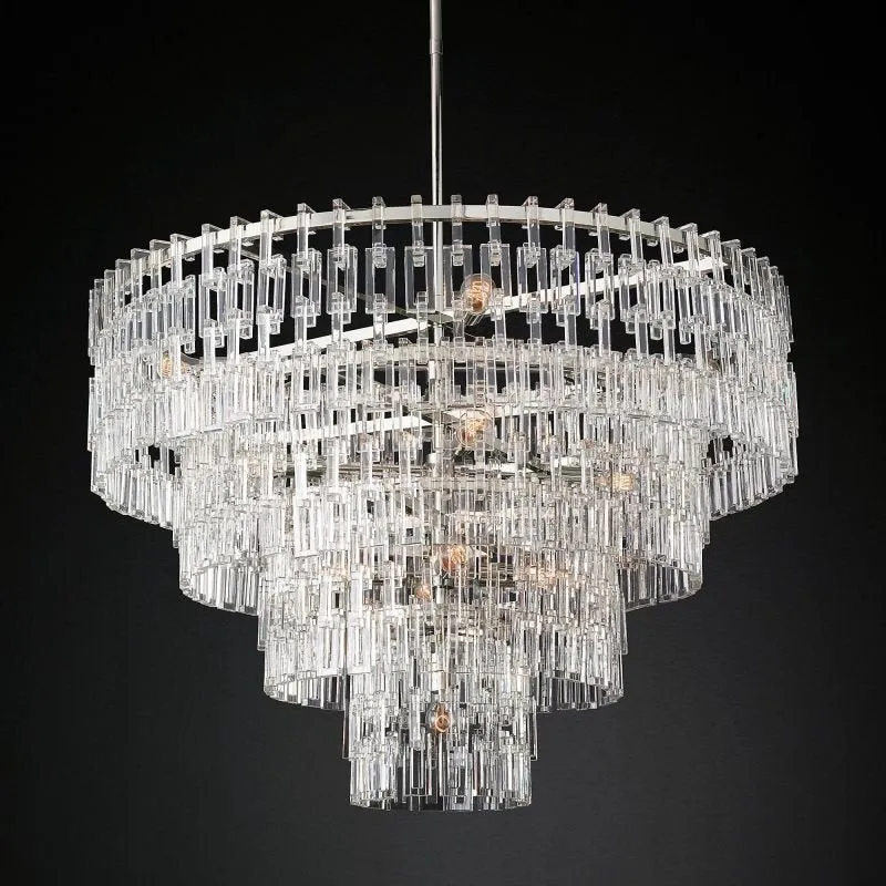 Yukar Tiered Round Chandelier