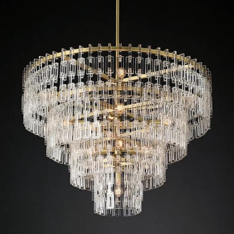 Yukar Tiered Round Chandelier