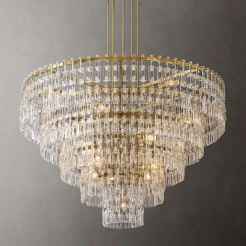 Yukar Tiered Round Chandelier