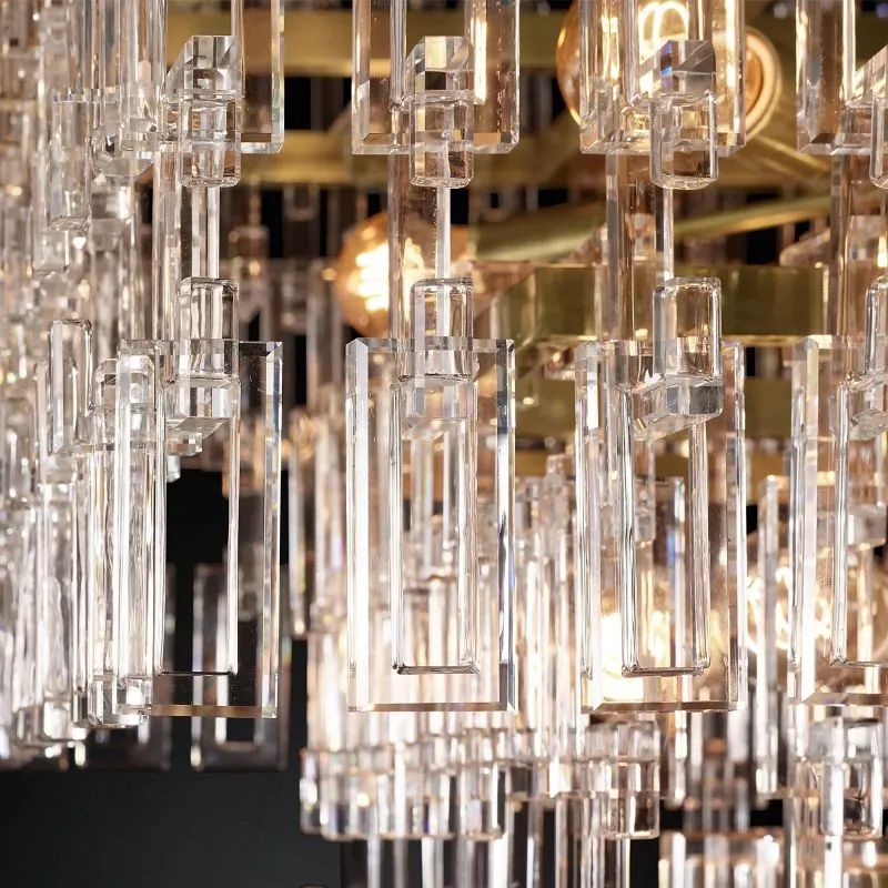 Yukar Tiered Round Chandelier