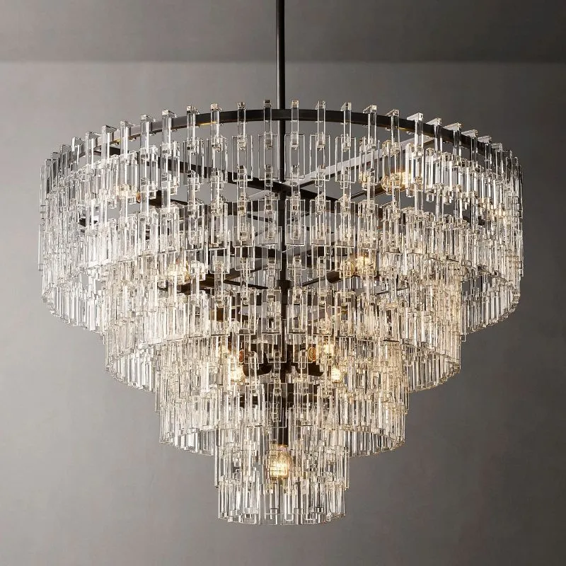 Yukar Tiered Round Chandelier