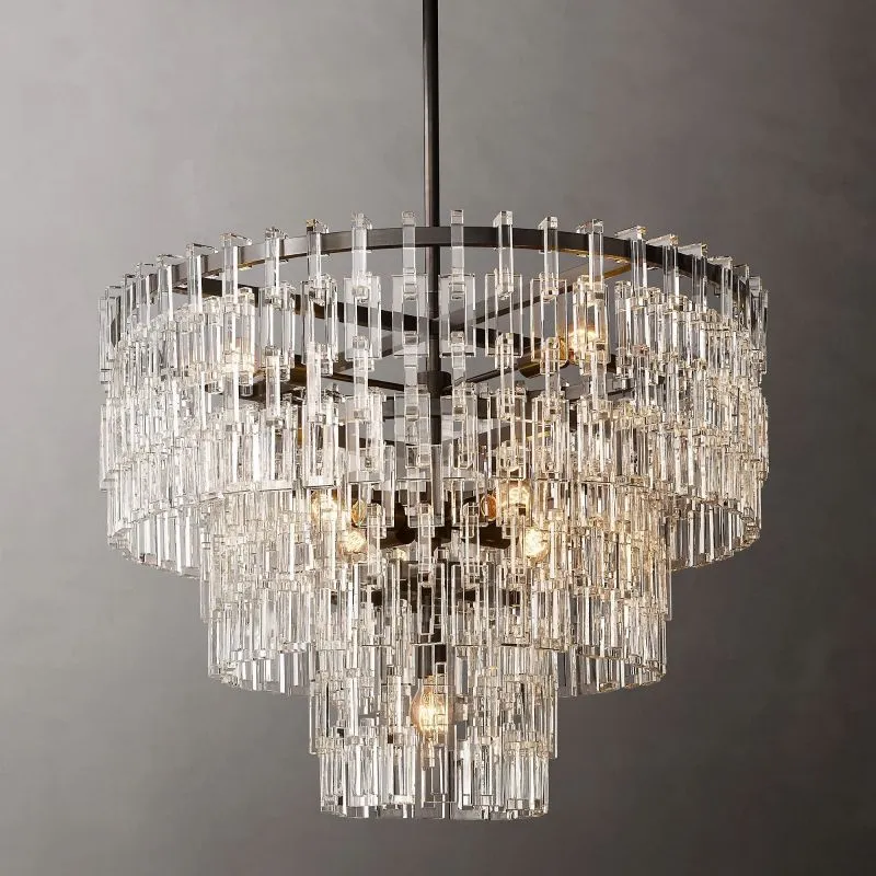 Yukar Tiered Round Chandelier