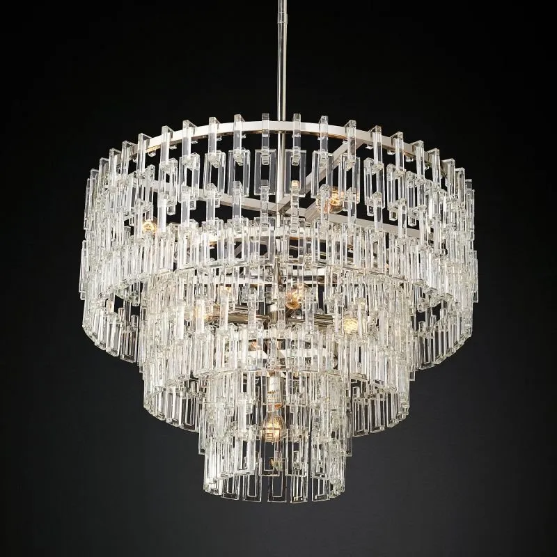 Yukar Tiered Round Chandelier