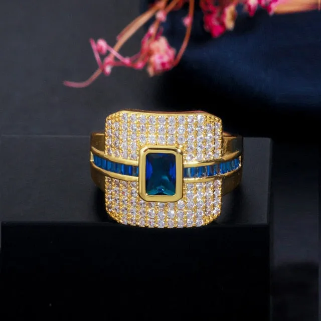 Zircons Monaco Luxury Cubic Ring